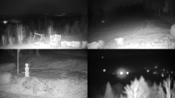 Sdružený snímek okolí chaty Myslivna