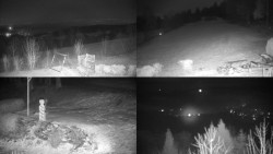 Sdružený snímek okolí chaty Myslivna