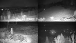 Sdružený snímek okolí chaty Myslivna