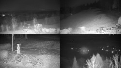 Sdružený snímek okolí chaty Myslivna