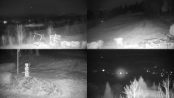 Sdružený snímek okolí chaty Myslivna