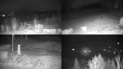 Sdružený snímek okolí chaty Myslivna