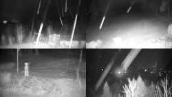 Sdružený snímek okolí chaty Myslivna