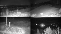 Sdružený snímek okolí chaty Myslivna