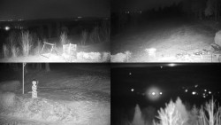 Sdružený snímek okolí chaty Myslivna