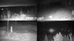 Sdružený snímek okolí chaty Myslivna