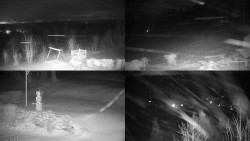 Sdružený snímek okolí chaty Myslivna