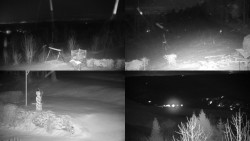 Sdružený snímek okolí chaty Myslivna