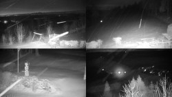 Sdružený snímek okolí chaty Myslivna