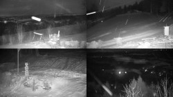 Sdružený snímek okolí chaty Myslivna