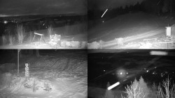 Sdružený snímek okolí chaty Myslivna