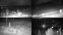 Sdružený snímek okolí chaty Myslivna