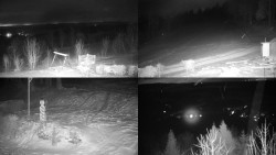 Sdružený snímek okolí chaty Myslivna