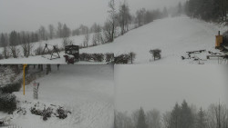 Sdružený snímek okolí chaty Myslivna