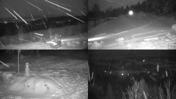 Sdružený snímek okolí chaty Myslivna