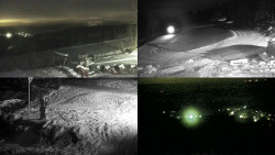 Sdružený snímek okolí chaty Myslivna