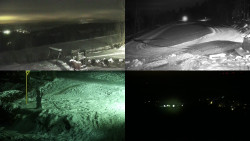 Sdružený snímek okolí chaty Myslivna