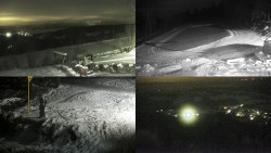 Sdružený snímek okolí chaty Myslivna