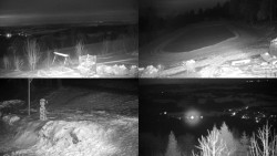 Sdružený snímek okolí chaty Myslivna