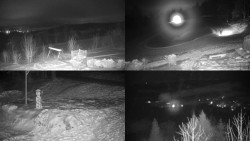 Sdružený snímek okolí chaty Myslivna