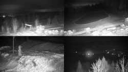 Sdružený snímek okolí chaty Myslivna