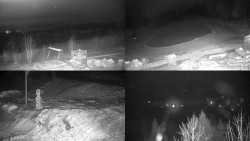 Sdružený snímek okolí chaty Myslivna