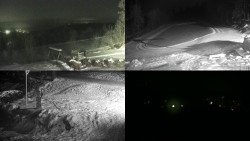 Sdružený snímek okolí chaty Myslivna