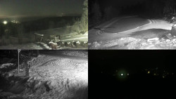 Sdružený snímek okolí chaty Myslivna