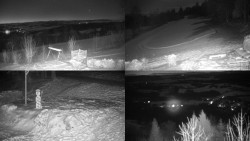 Sdružený snímek okolí chaty Myslivna