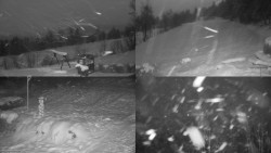 Sdružený snímek okolí chaty Myslivna