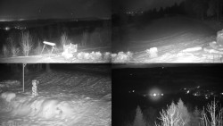 Sdružený snímek okolí chaty Myslivna