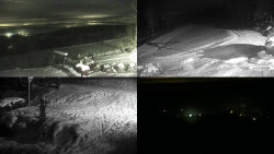 Sdružený snímek okolí chaty Myslivna