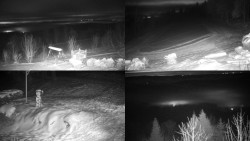 Sdružený snímek okolí chaty Myslivna