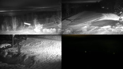 Sdružený snímek okolí chaty Myslivna