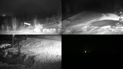 Sdružený snímek okolí chaty Myslivna