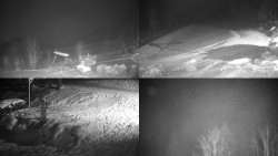 Sdružený snímek okolí chaty Myslivna