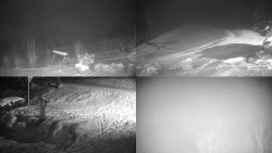 Sdružený snímek okolí chaty Myslivna