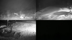 Sdružený snímek okolí chaty Myslivna