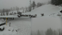 Sdružený snímek okolí chaty Myslivna