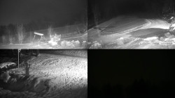 Sdružený snímek okolí chaty Myslivna