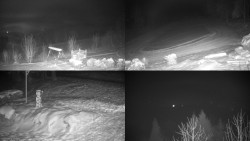 Sdružený snímek okolí chaty Myslivna