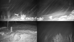 Sdružený snímek okolí chaty Myslivna