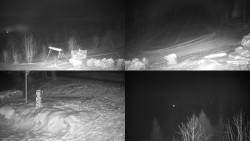 Sdružený snímek okolí chaty Myslivna