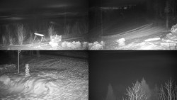 Sdružený snímek okolí chaty Myslivna