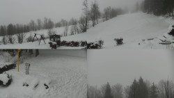 Sdružený snímek okolí chaty Myslivna