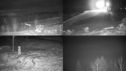 Sdružený snímek okolí chaty Myslivna