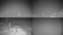 Sdružený snímek okolí chaty Myslivna