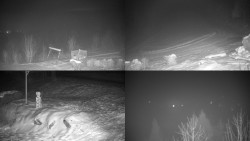 Sdružený snímek okolí chaty Myslivna