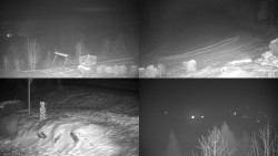 Sdružený snímek okolí chaty Myslivna