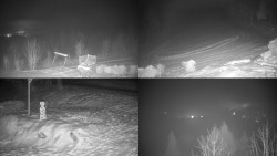 Sdružený snímek okolí chaty Myslivna